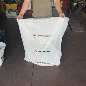 Dunlop 500 Adet Oto Lastik Poşeti 110x120 Büyük Boy