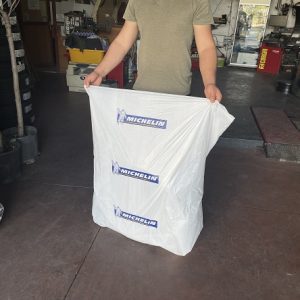 Michelin 500 Adet Oto Lastik Poşeti 110x120 Büyük Boy